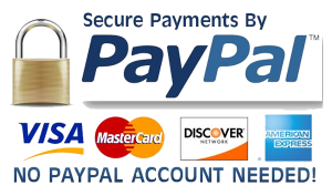 Secure Payments via All Major Credit Cards